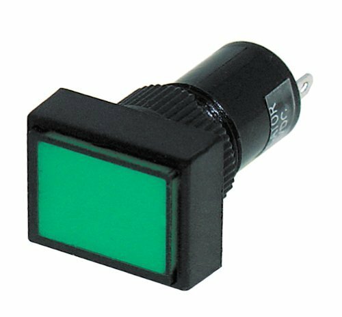 Illuminated LED Panel Lamps "Green" 3-13 Volts DC