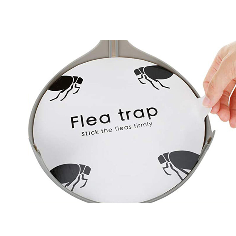 5 Pack Disposable Flea Trap Sticker Sticky Dome Flea Trap Refill Flea Glue Discs