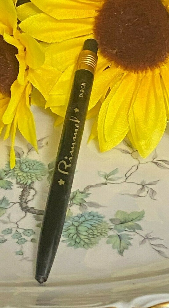 VINTAGE RIMMEL SELF SHARPENING AUTOMATIC EYE PENCIL NEW BLACK