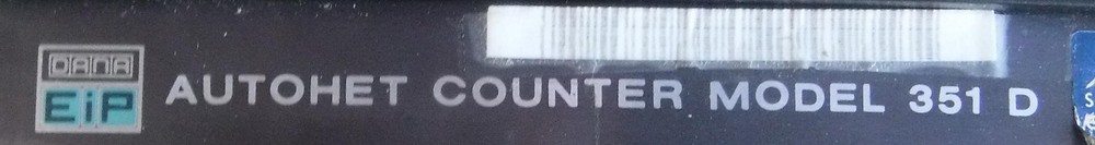 EIP 351D WITH MANUALS FREE SHIPPING