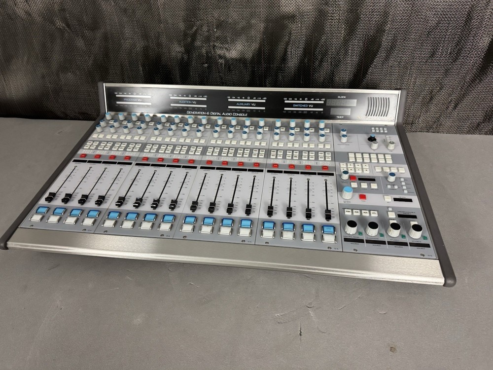 Wheatstone Generation-6 (G-6) Digital Radio Console System 16 Ch. *UNTESTED*