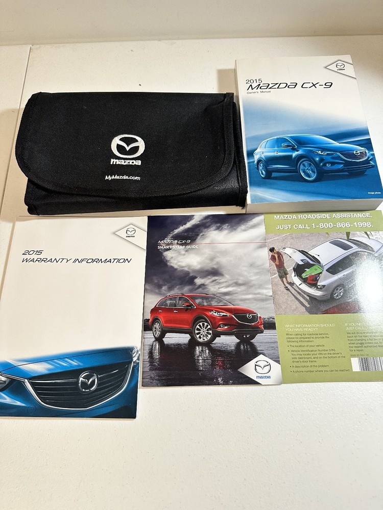 2015 Mazda CX-9 Owner's Manual Set