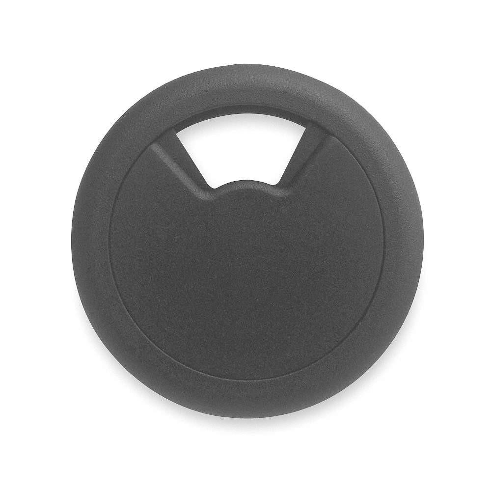 MASTER CASTER 00203 Grommet,Black,1 1/8" H 1APP9