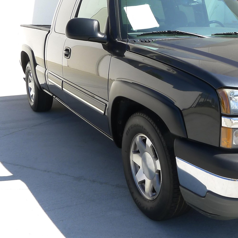 4 件前后挡泥板耀斑适用于 1999 - 2007 Silverado Sierra 1500 2500 3500