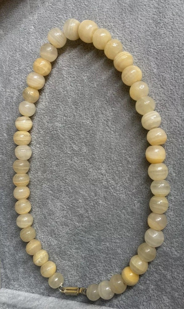 Agate Bead Necklace