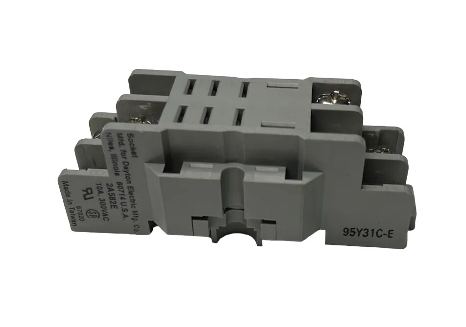 Dayton 10A 300VAC 95Y31C-E Relay Base Socket 🔥 Fast Shipping 🔥