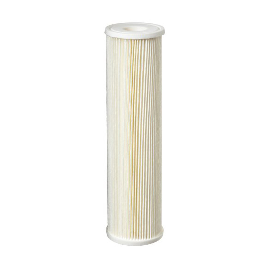 10 x 2.5 1 Micron Pleated Polyester Water Filter