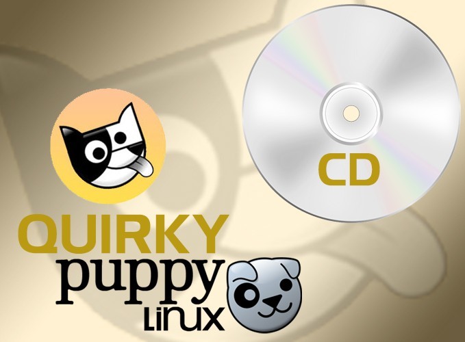 QUIRKY PUPPY 7.2.1 Linux Install & Live 32bit CD