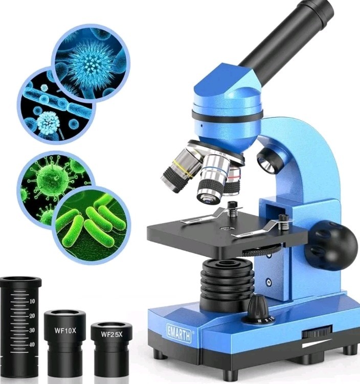 Microscope for Kids Beginners Children Student, 40X- 1000X Compound Microscopes