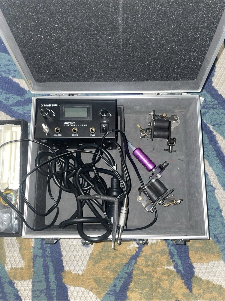 Tattoo Machin Kit With Case