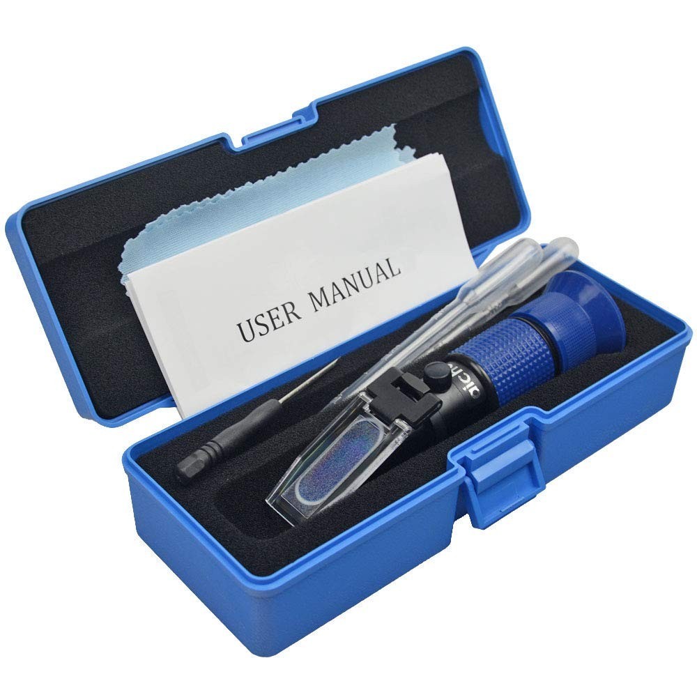 Accurate 0-80% Sugar Content Refractometer with Automatic Temperature Control