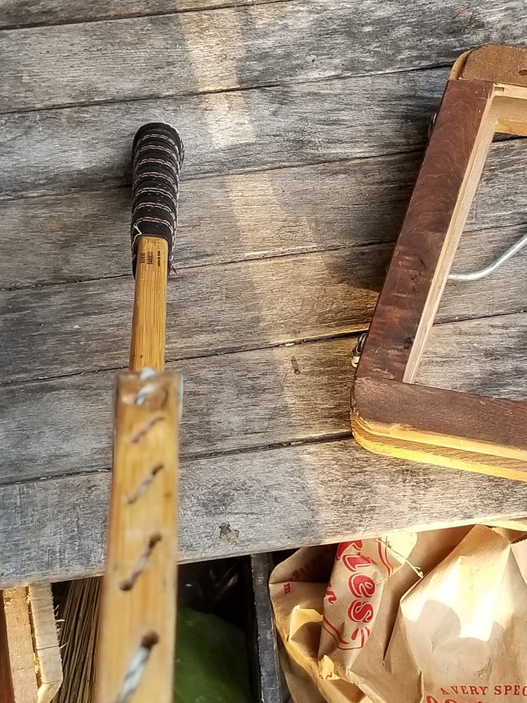 VINTAGE BANCROFT SQUASH RACQUET KING BAMBOO