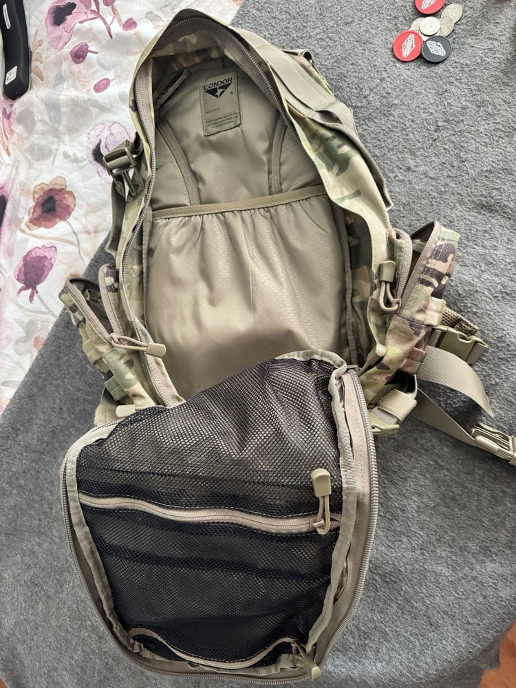Condor Tactical Backpack Multicam W/Molle. Excellent Condition