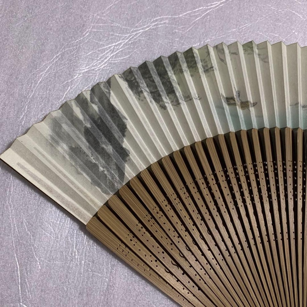 Folding Sensu Fan Hisaehiro Gentle Elegant pattern