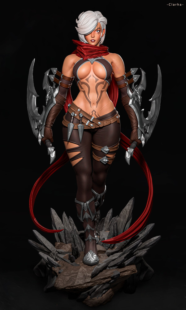 Dungeons & Dragons Playable Character Female Human - Rogue, Assassin, Warrior