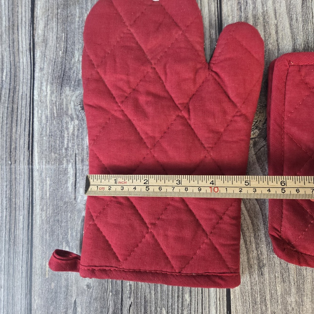 3pc Holiday Oven Mitts NEW
