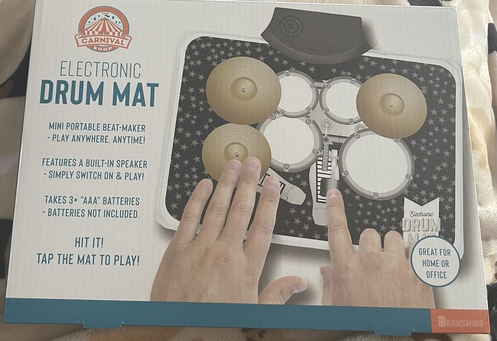Berkshire Mini Electronic Drum Mat Great For Home Or Office