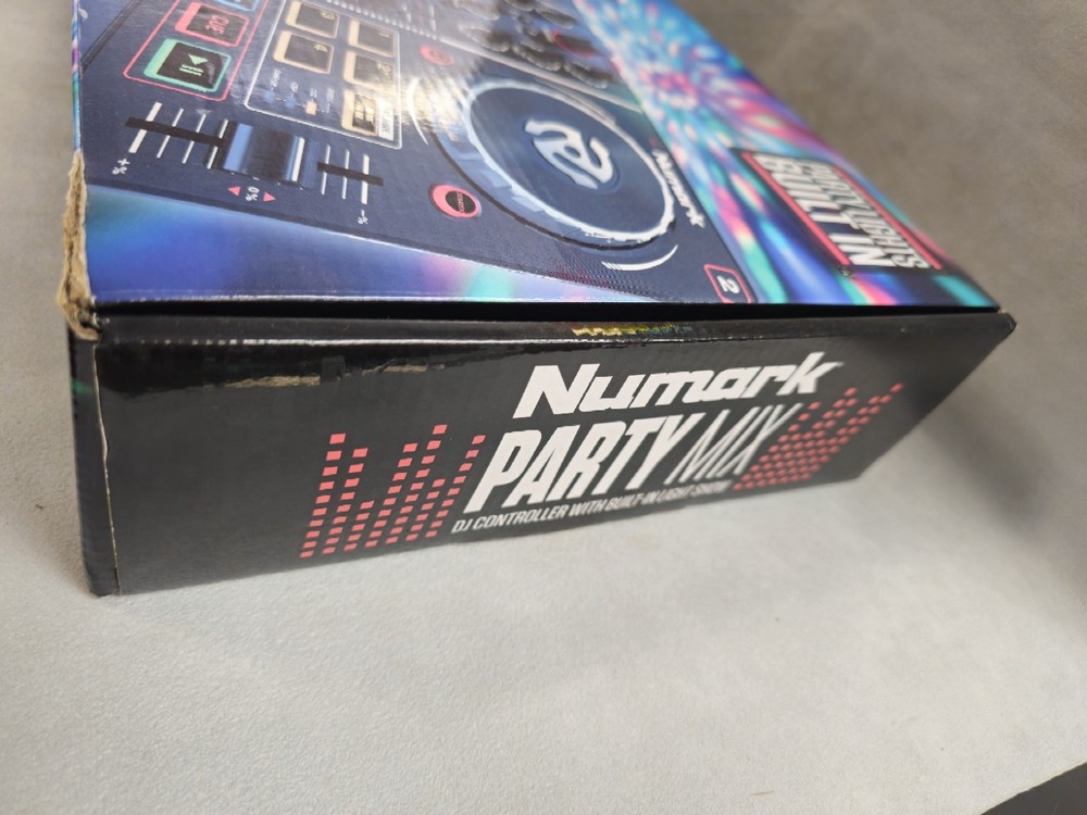 Numark Party Mix DJ Controller with Built-In Light