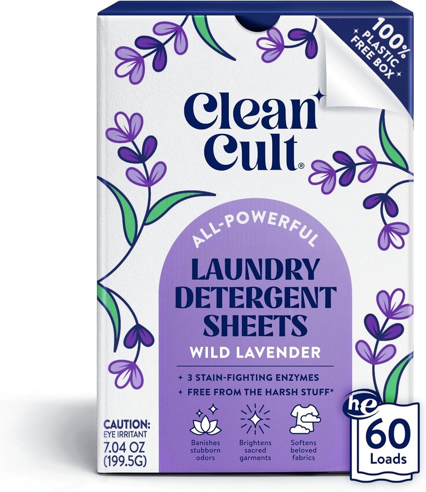 Laundry Deternt Sheets - Resealable Box - 3 Stain Fighting