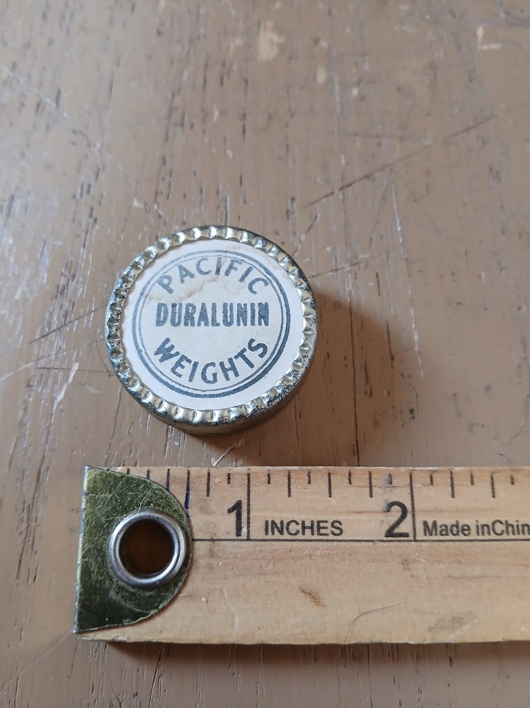 Pacific Duralunin Weights in Tin - NOS - Jeweler / Reloading