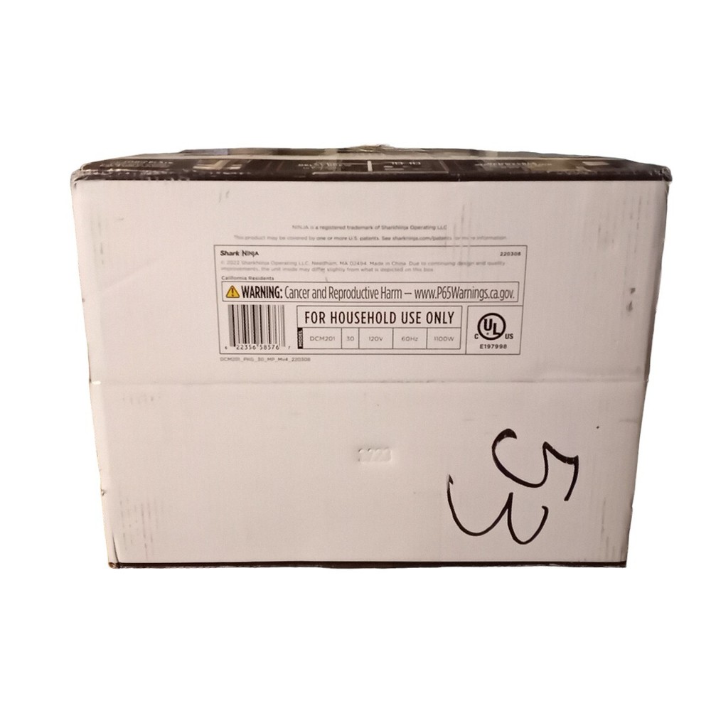 Ninja DCM201 Programmable XL 14 Cup Coffee Maker PRO Reusable Filter Scoop Black