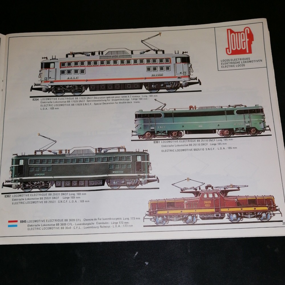 Catalogue Jouef HO 1976