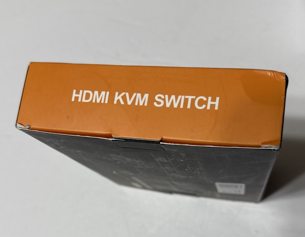 KVM Switch HDMI 2 Port Box,ABLEWE USB and HDMI Switch for 2 Computers Shared