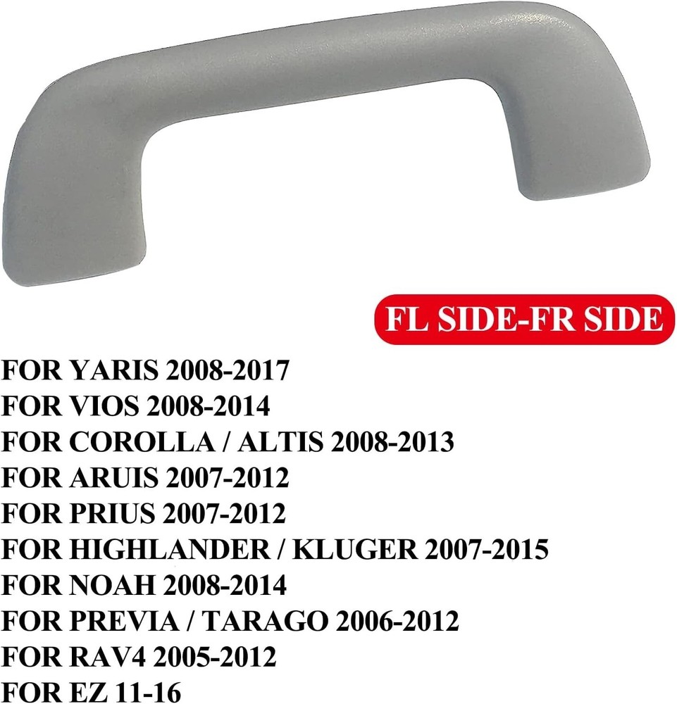 1X Front Right Inner Roof Ceiling Pull Handle Grab For Toyota Corolla Yaris Rav4
