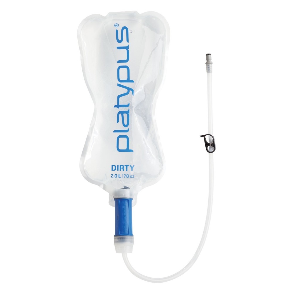 Platypus QuickDraw Gravity Filter 2L System Ultralight Water Filter Backpacking