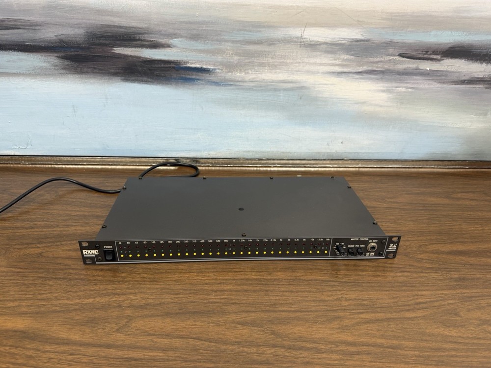Rane RA 27 Rack Mount Realtime Spectrum Analyzer - Tested & Working