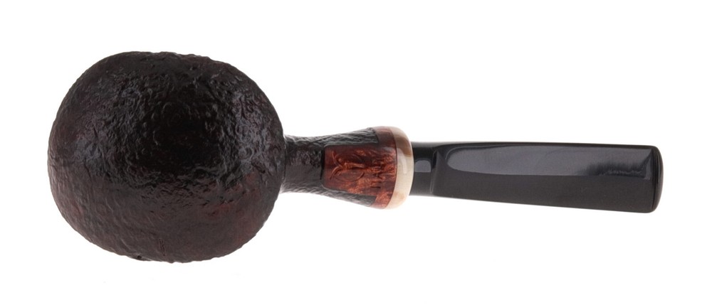 Pipe Damini brown sandblasted shape freehand volcano