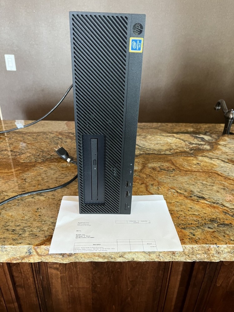 Micros RES 3700 Computer H P Intel Pentium G5400 installed RES software