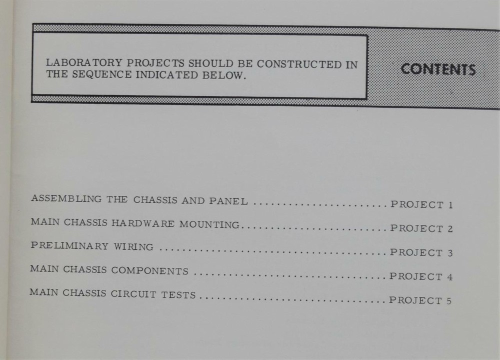 1968 DeVry Institute Horizontal Deflection & Sync Circuits Manual 9030A