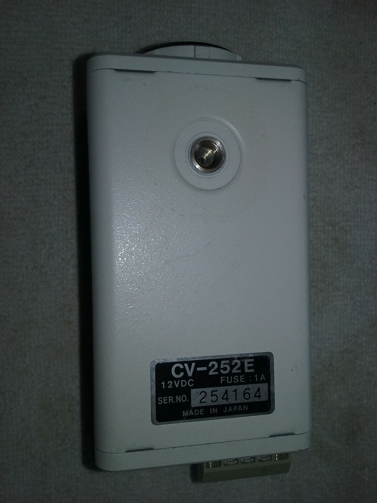 JAI CV-252E Sensitive Monochrome CCD Analog Video Camera (Japan)