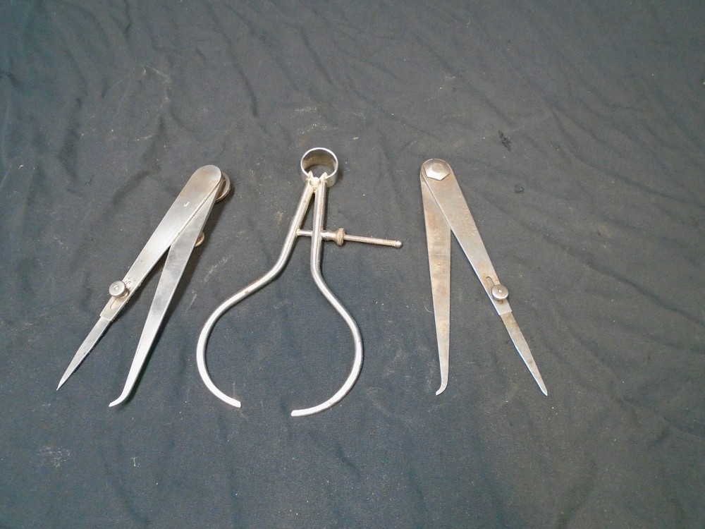 Three Starrett Calipers
