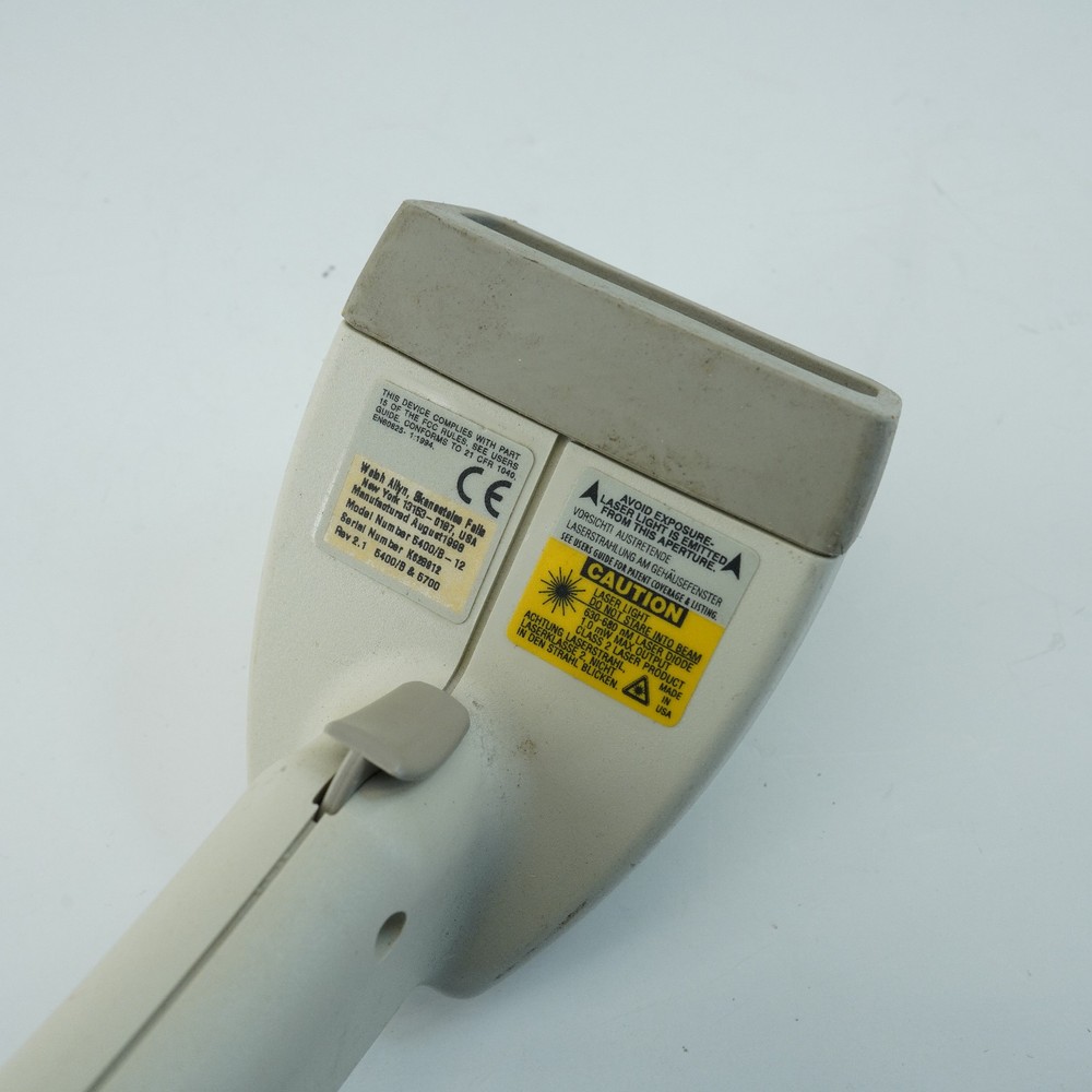 WELCH ALLYN 5400 USED SCANTEAM LASER BAR CODE READER USED
