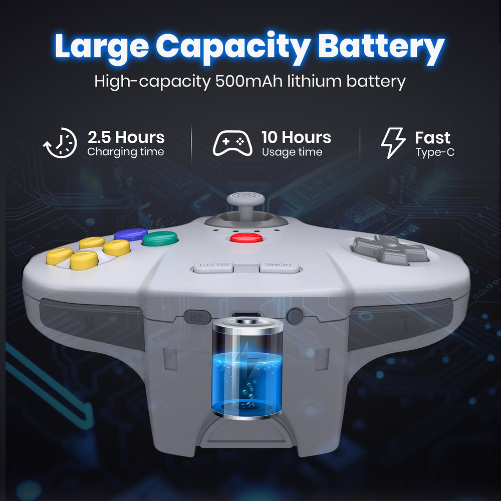 Switch N64 Controller-For Nintendo Switch NSO Edition MAC Switch 2 PC Windows