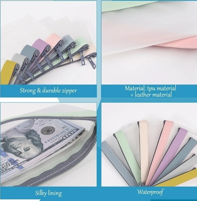 Zipped Money Pouches