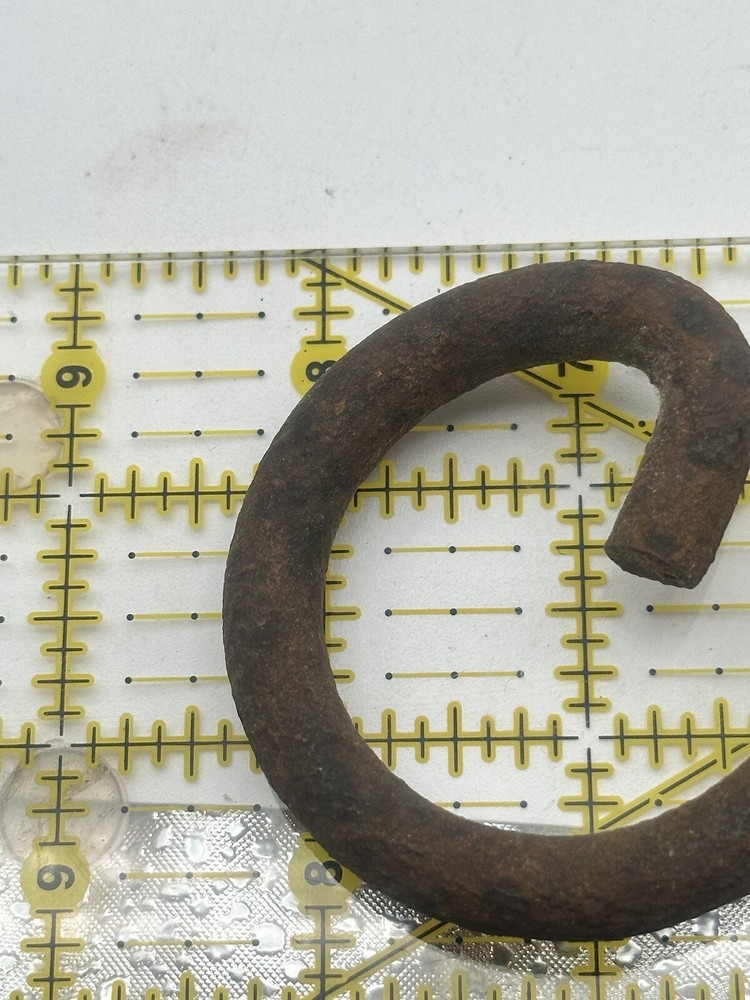 Vintage Rustic Iron Wall Decor Tools Chains And Black Coat Hanger