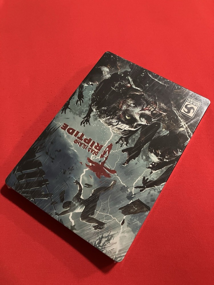 DeaD isLaND RipTiDe: PS3/XBoX EditioN sTeeLBooK “OOP/EMPTY CASE” 💥BRaND NeW💥