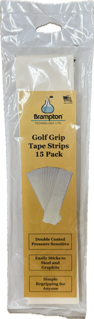 Brampton Golf Grip Strips (15-Pack) 2-sided Grip Tape 2"wide