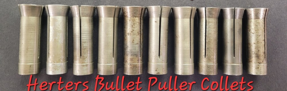 RCBS & HERTERS Standard Bullet Puller Collets *YOU PICK* Multiple Sizes