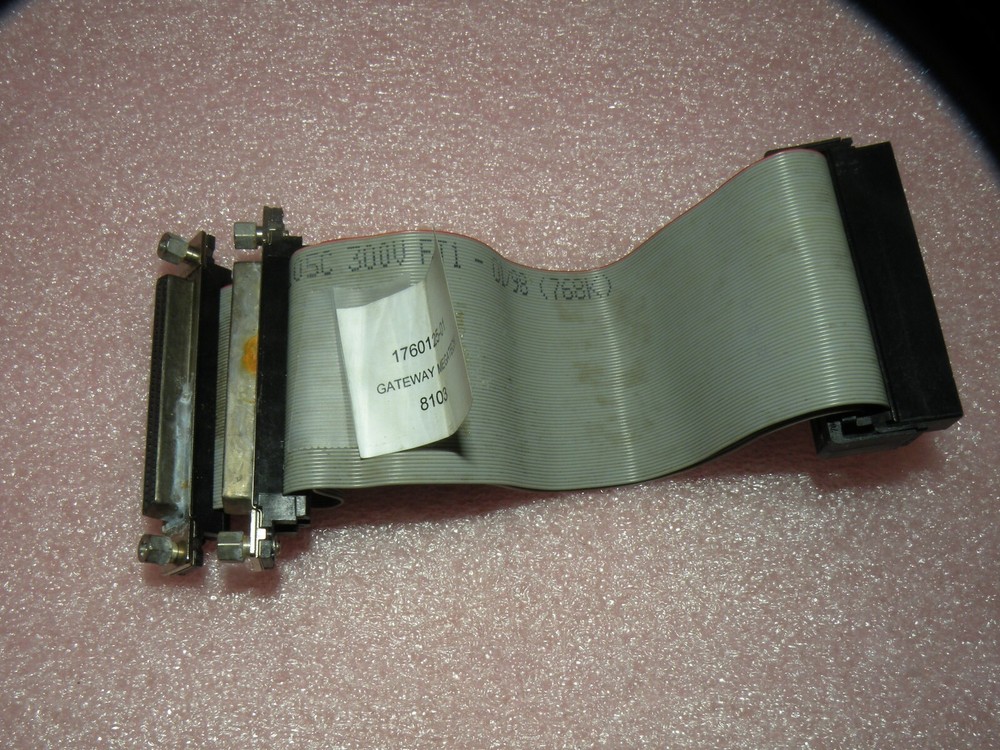 QUANTUM ATL 54-60285-01 DIFFERENTIAL SCSI LIBRARY CONTROLLER MODULE & CABLE