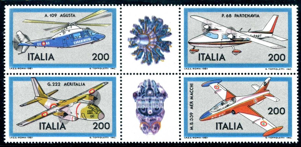 Airplanes '81 Variety Double Frame Print