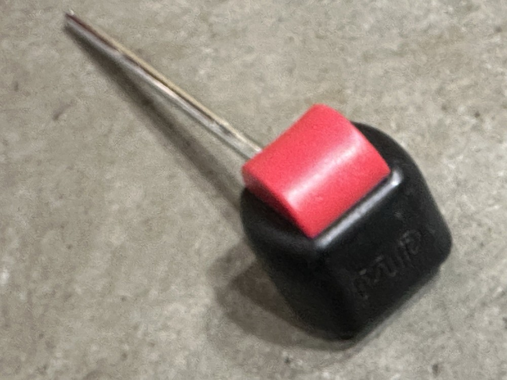 DW RED Beater one tiny tooth mark #RD2