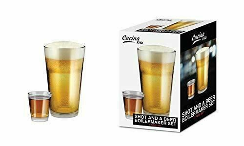 Shot And Beer Boilermaker 2 Piece Set