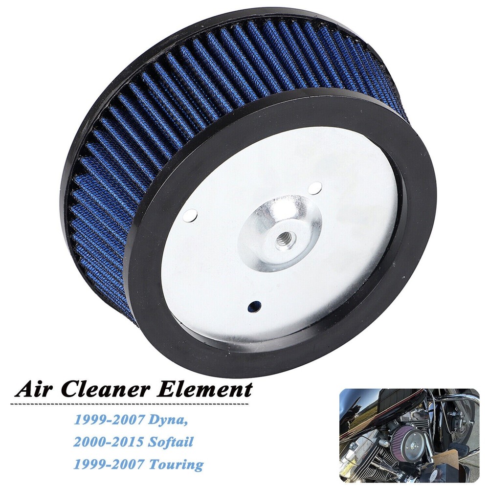 Air Cleaner Element Filter For Harley Iron Fatboy Electra Glide Dyna Replacement