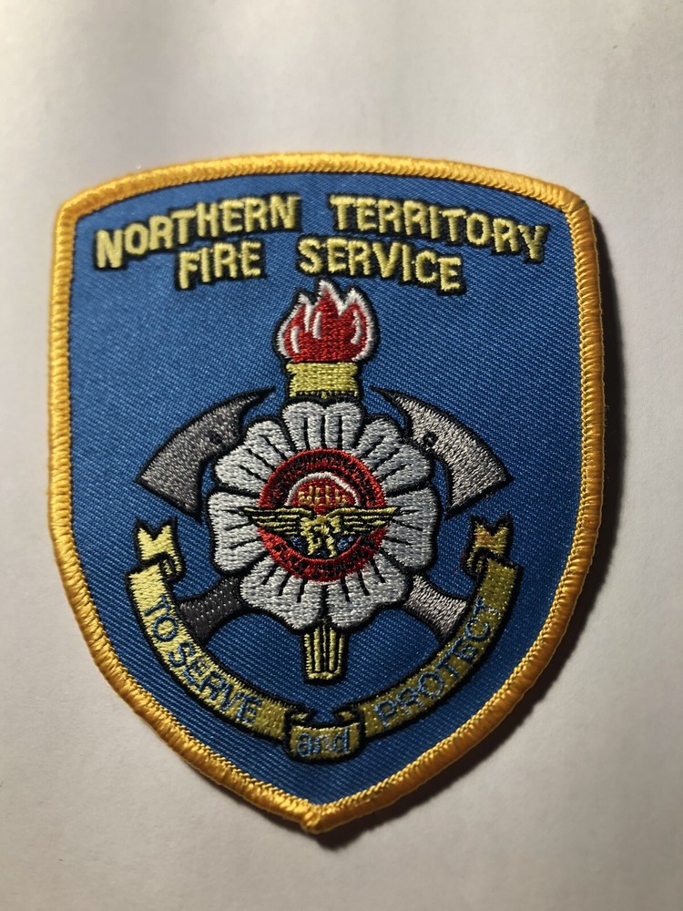 Northern Territory Fire Service Patch ~ Australia ~ RARE