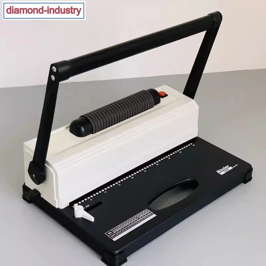 a4 Electric Single Coil Binding Machine Laptop Office Text Punch Binding Machine