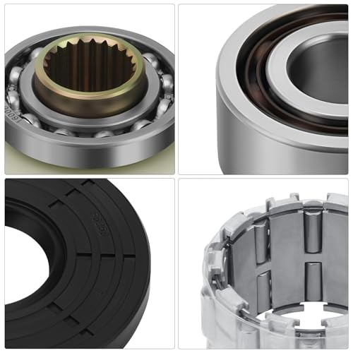 Front Differential Rebuild kit w/Output Hub Assembly Compatible with Polaris